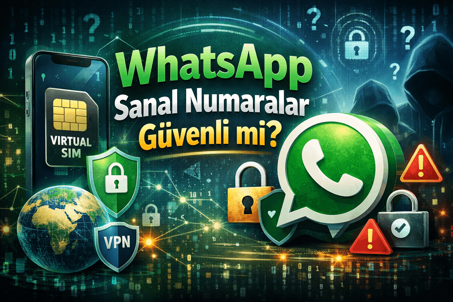 WhatsApp Sanal Numaralar Güvenli mi ? Kapsamlı Rehber