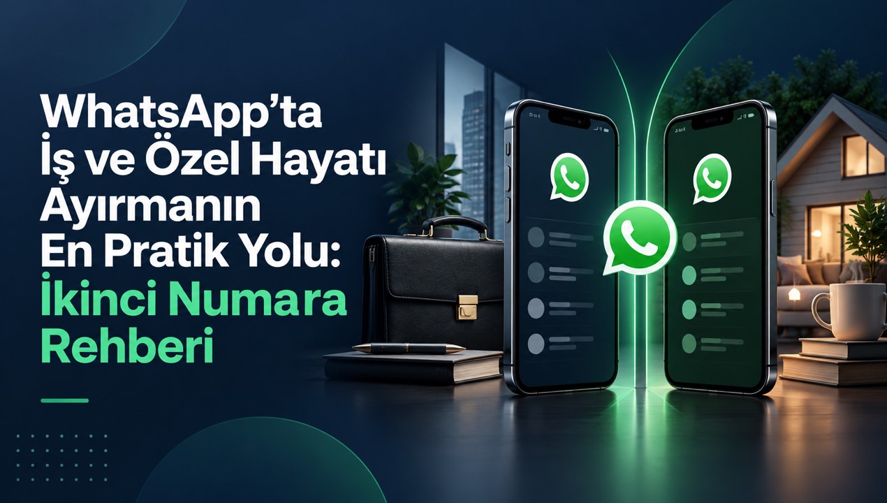 WhatsApp’ta İş ve Özel Hayatı Ayırmanın En Pratik Yolu: İkinci Numara Rehberi